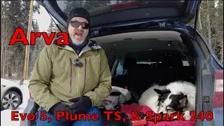 Arva Evo 5 Beacon, Plume TS Shovel & Spark 240 Probe - Avy safety gear that punches above its weight