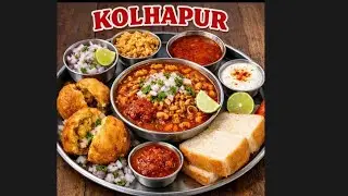 Kolhapuri misal #kolhapuri cut vada #kolhapuri #maharashtrianfood #wadasambhar
