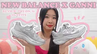 GANNI X NEW BALANCE FRESH FOAM |  REVIEW, OUTFITS, & TRY ON FEET