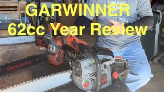 Обзор бензопилы Garwinner 62cc за год. Купил бы я её снова?