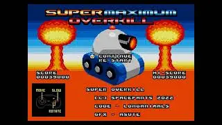 SUPER MAXIMUM OVERKILL ( SEGA GENESIS / MEGADRIVE ) NEW GAME 2022