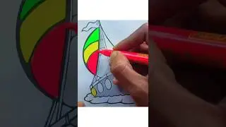 how to colour boat #shorts #boat  #watch #subscribe #formorevideos #views #100k #subscribers ❤️