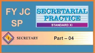 11 TH SP Chapter 1 Functions of Secretary