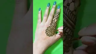 arabic mehndi design|#song #tiktok #reels #hennadesign #mehndidesign #viral #trending #motivation🌹🌺