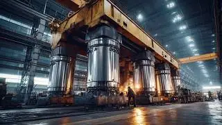 Heavy Hydraulic Forging Machine& Robotic Welding. Modern Fabrication Technique That Power Industries