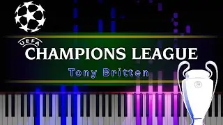 UEFA Champions League Anthem [piano tutorial + sheet piano]