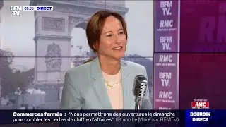 S&eacute;gol&egrave;ne Royal face &agrave; Jean-Jacques Bourdin sur RMC et BFMTV