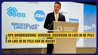 Presentatie doorrekening CPB van het NSC-verkiezingsprogramma