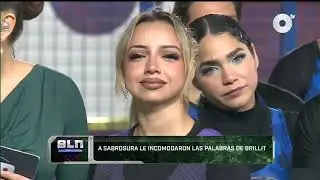 A Sabrosura le incomodaron las palabras de Brillit
