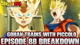 Dragon Ball Super Episode 89 Preview + Episode 88 Gohan And Piccolo MAX Training!