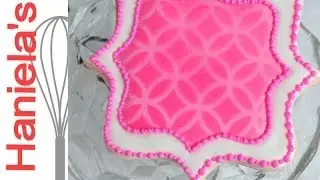 How To Make Perfectly Stenciled Cookies with an Airbrush