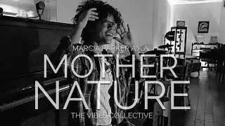Poetess Marcia Parker aka Mother Nature of THE VIBES COLLECTIVE 