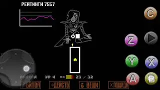Mettaton EX battle andorid