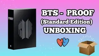 BTS Proof Standard Edition -  Unboxing en Espa&ntilde;ol 📦💖