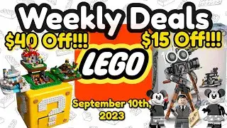 Weekly LEGO Deals!! Big LEGO Sale Over at Target and Another LEGO Set on Sale at Costco!!