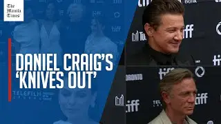 Daniel Craig leads all-star cast at Toronto premiere of new 'Knives Out' film