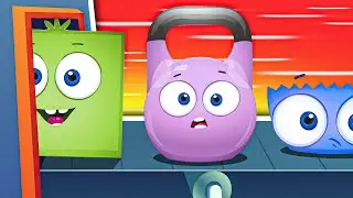 Op and Bob Learning | Learn Forms and Colours! | Cartoon for Kids
