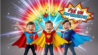 Superhéroes de la Bondad | Canción Infantil: Compartir y Cuidar