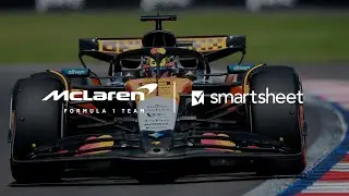 The McLaren F1 Team plans wind tunnel tests 70% faster with Smartsheet