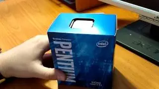 Распаковка процессора Intel Pentium G4560 3.5GHz/8GT/s/3MB из Rozetka.com.ua