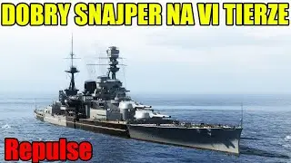 Repulse opis okrętu i bitwa pokazowa.
