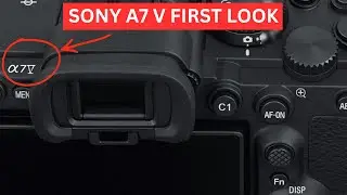 Утечки Sony A7 V: первые реальные изображения