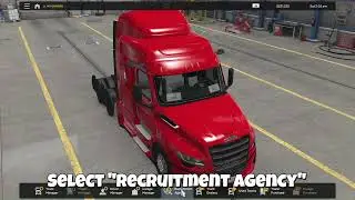 How to hire drivers in American Truck Simulator