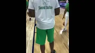 NIGERIA BASKETBALL TEAM OBSERVED A MOMENT OF SILENCE, WORE A WARM UP SHIRTS IN HONOR OF SOUND SULTAN