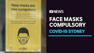 Masks mandatory in Sydney shopping centers, public transport, with fines set to start | ABC News