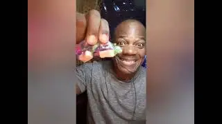 Euvou comer balas sabor framboesa 