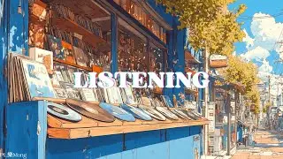 Lofi Jazz Hop Mix 🍃 Breeze Through the Records [Relaxing Vinyl Beats for Study] 거리, 바람, 기억