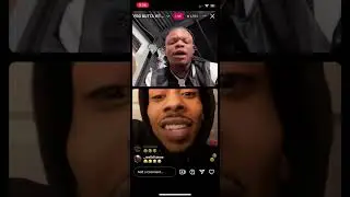 FBG Butta and ANT GLIZZY get into it live on SAYCHEESE!!!!