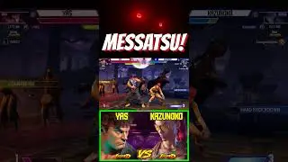 SF6 Yas (Ryu) VS Kazunoko (C.Viper)💥Messatsu!💥スト6💥Street fighter 6