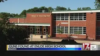 Guns found at Enloe High School, school shuts down