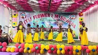#Chandamama okate dance performance #Little Flower E.M School Ramesampeta# Cultural fest 2025-26#
