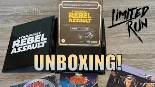 Limited Run Games Rebel Assault Unboxing! #starwars #lucasarts #lucasfilmgames