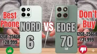 OnePlus Nord 6 vs Moto Edge 70 💥 Full Comparison | Paisa Vasool Kaunsa? 🤔