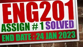 eng201 Assignment 1 solution 2023|eng201 Assignment 1 solution fall 2022|eng201 Assignment 1 2023