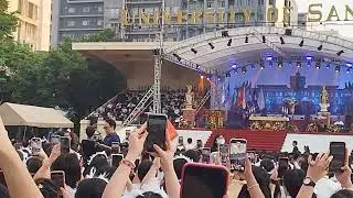 Bacc Mass 2024 UST College of Education Flag Walk to the Stage