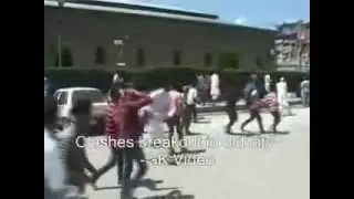 Clashes in old city