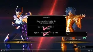 Los Caballeros del Zodiaco: Alma De Soldados - Ikki vs Kanon (B)