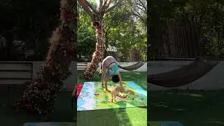 Press Up Handstand Practice  #listenmeyoga 