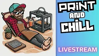БЫСТРАЯ ТРАНСЛЯЦИЯ, Я УХОДЮ!!! #3Dпечать #прямаятрансляция