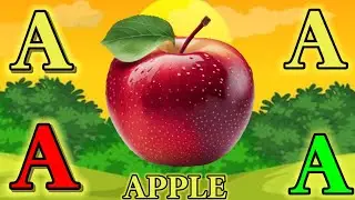 A for apple | अ से अनार | abcd | Abc phonics song nursery rhymes