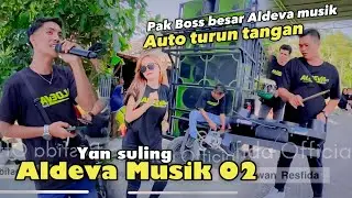 BOS BESAR ALDEVA MUSIK AUTO TURUN TANGAN LANGSUNG DI ALDEVA 02 KETIKA MEMBAWAKAN LAGU M.KERAS ATE