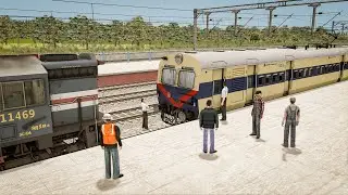 MEMU TRAIN RESCUE MISSION | TRAIN ENGINE FAILED | BeamNG Eagle