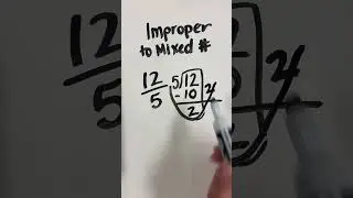 Improper Fraction to Mixed Number