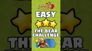 Easily 3 Star Don&rsquo;t poke the bear Challenge #CocShorts #ClashOfClansShorts #cocmalayalam