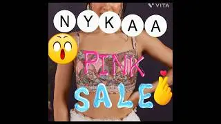 OMG😱!!Pink sale on Nykaa fashion#readymadeblouse #slevesdesign downloadnow#fashionbeauty#nykaahaul