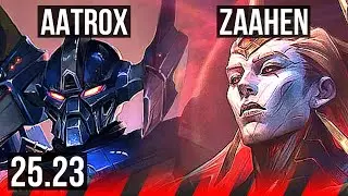 AATROX vs ZAAHEN (TOP) | Comeback | KR Master | 25.23